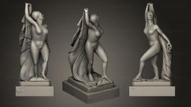 Figurines of girls (STKGL_0158) 3D model for CNC machine